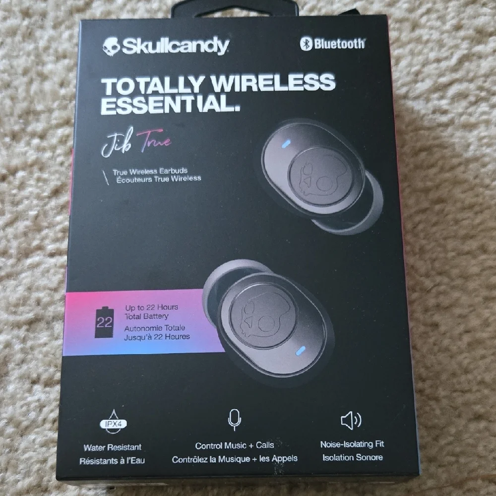 Skullcandy Black Wireless Headsets Essential